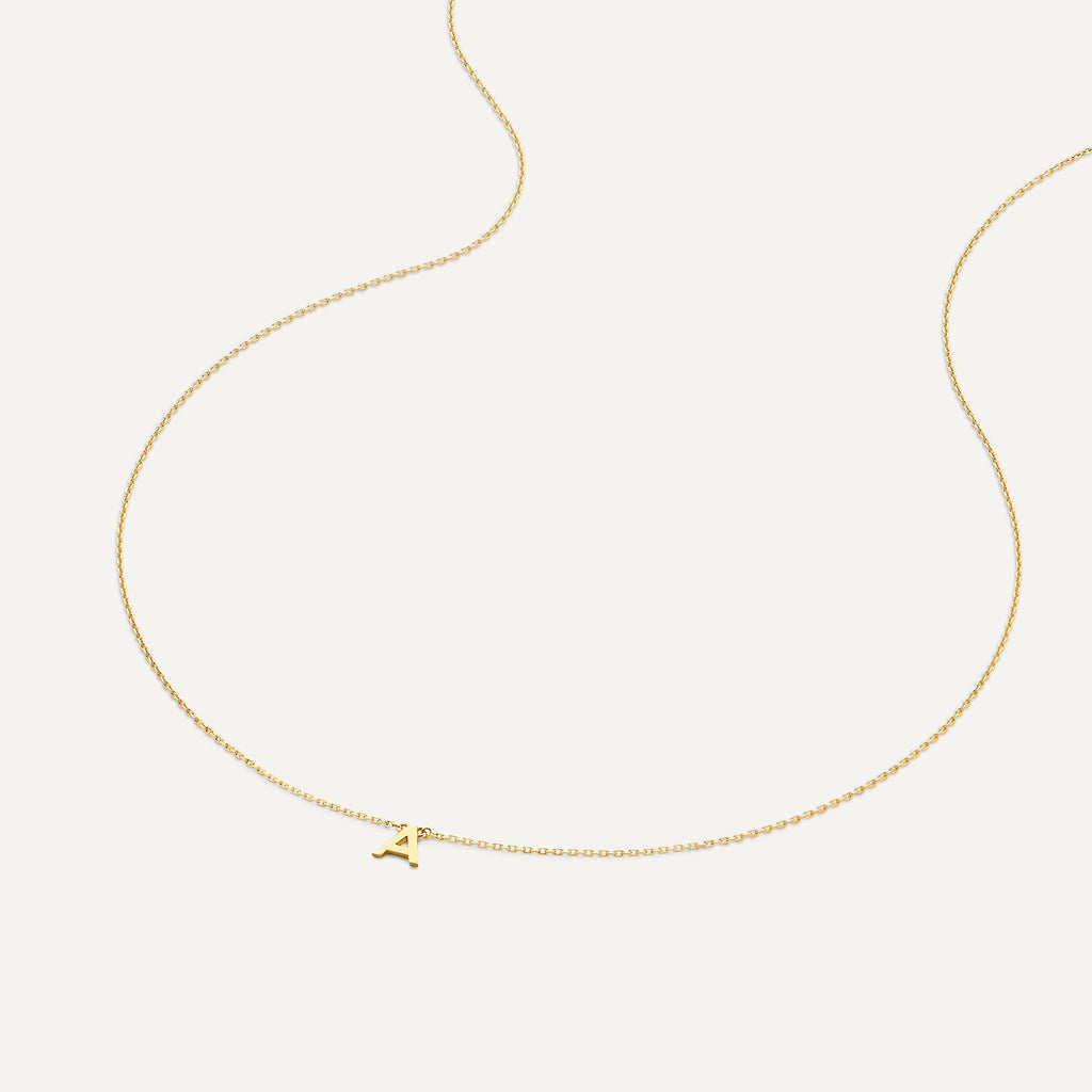 Initiaal Letter Ketting Dames