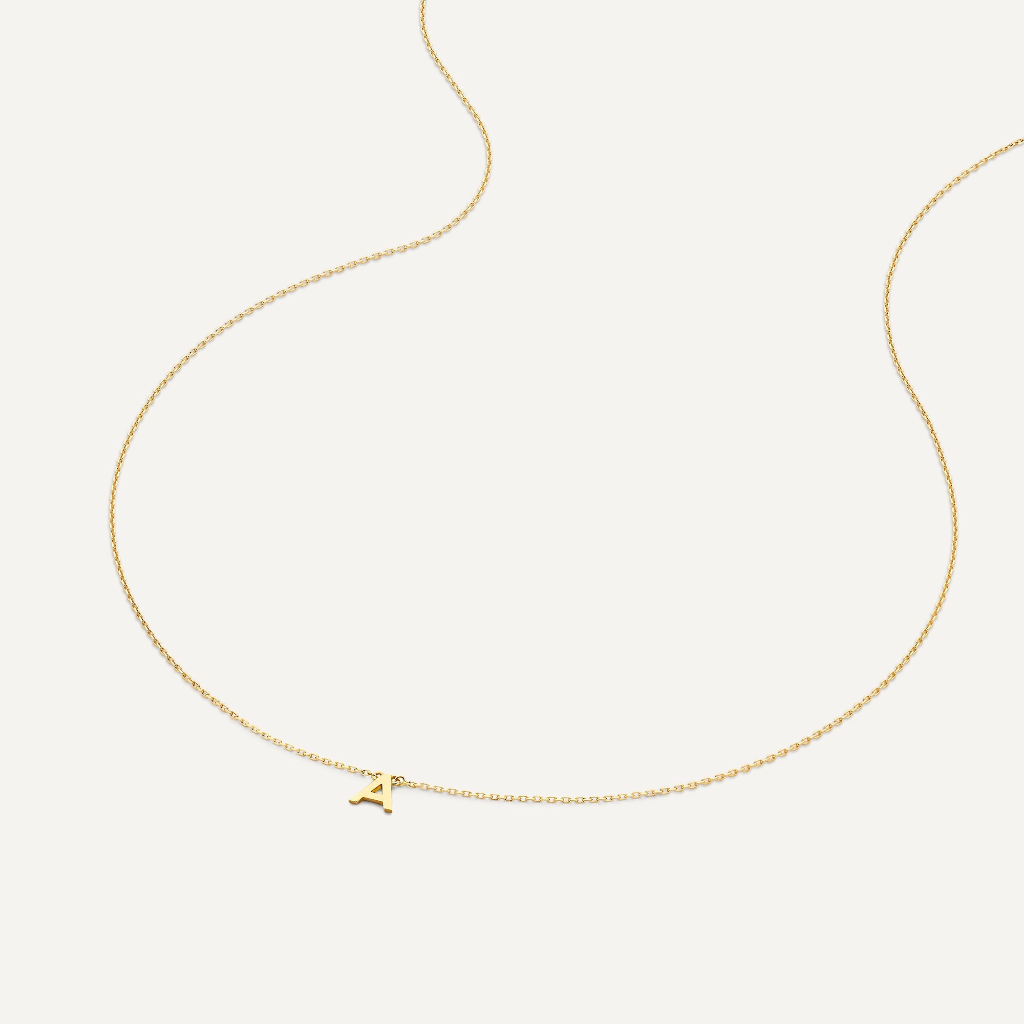 Initiaal Letter Ketting Dames