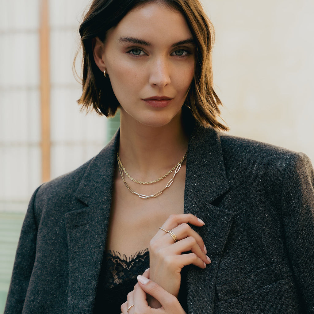 Gedraaide Rope Ketting Dames