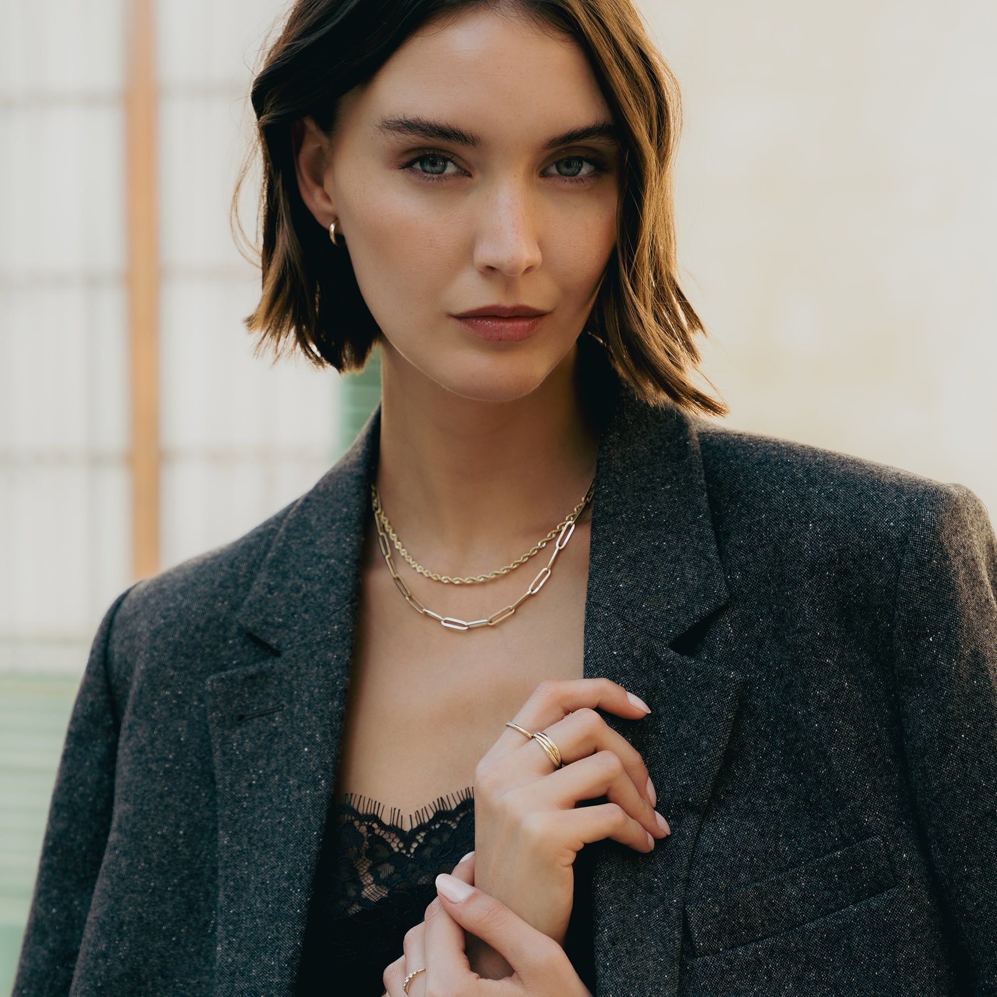 Gedraaide Rope Ketting Dames