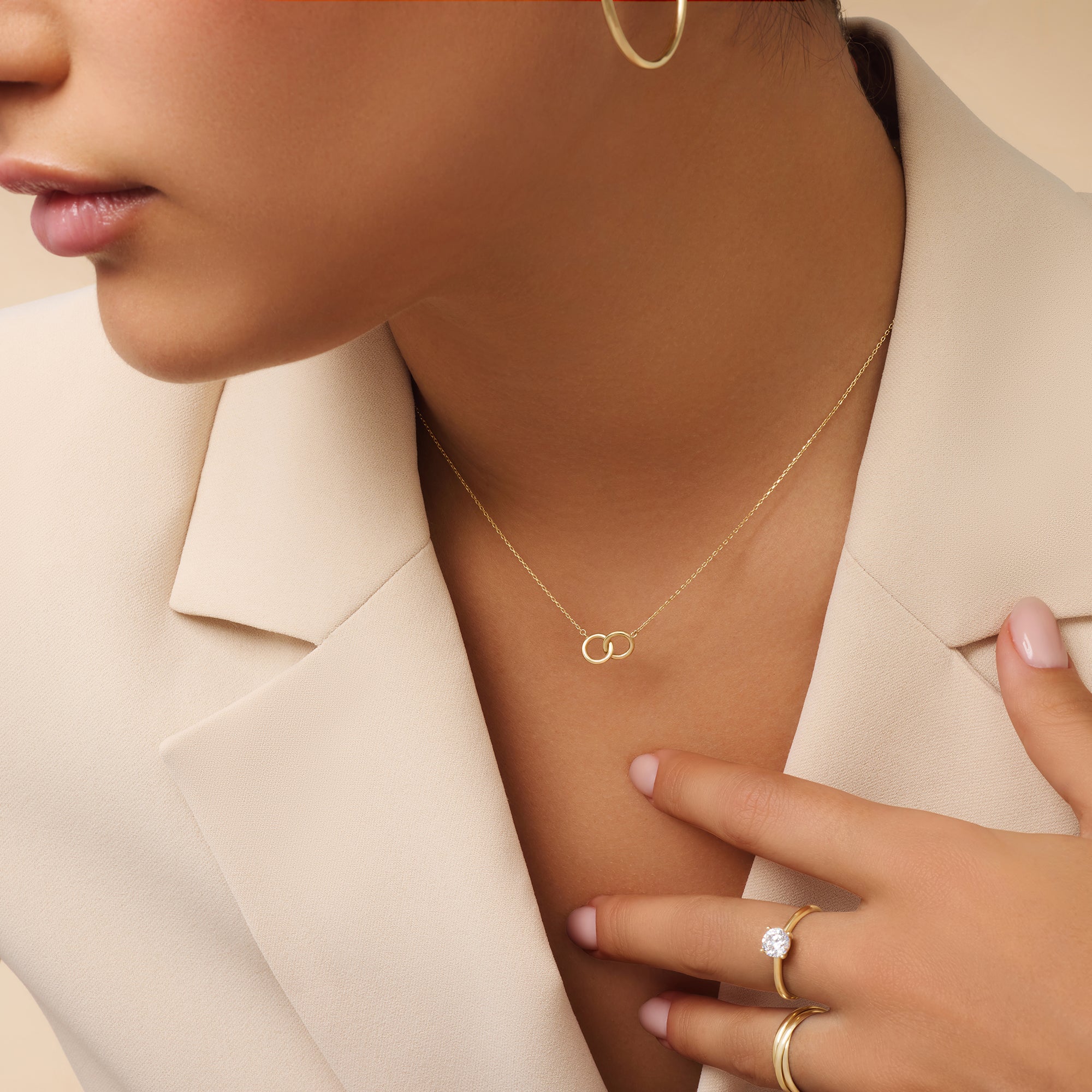 Infinity Hanger Schakelketting Dames