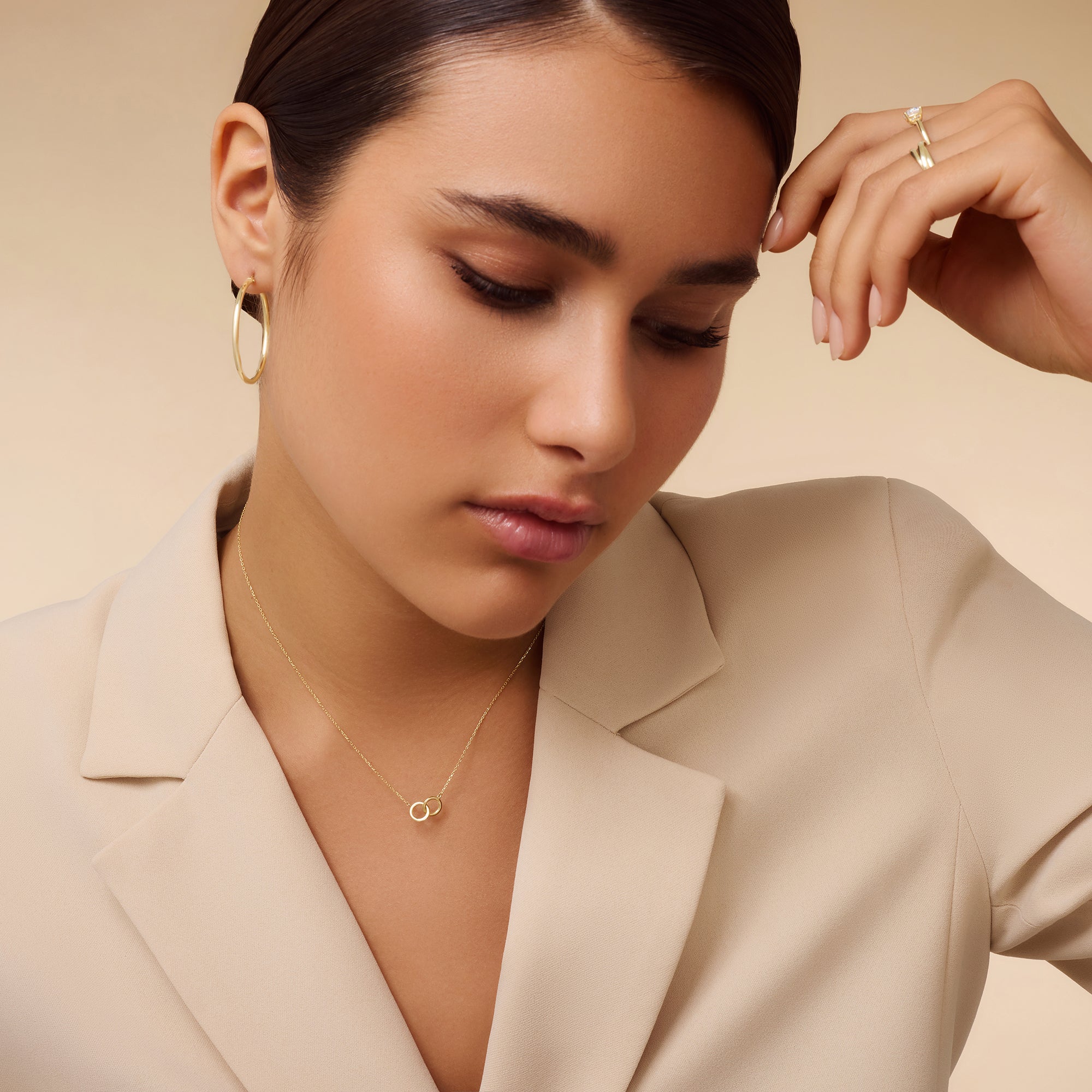 Infinity Hanger Schakelketting Dames