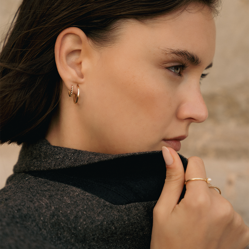 Essential Medium Oorringen (18 mm)