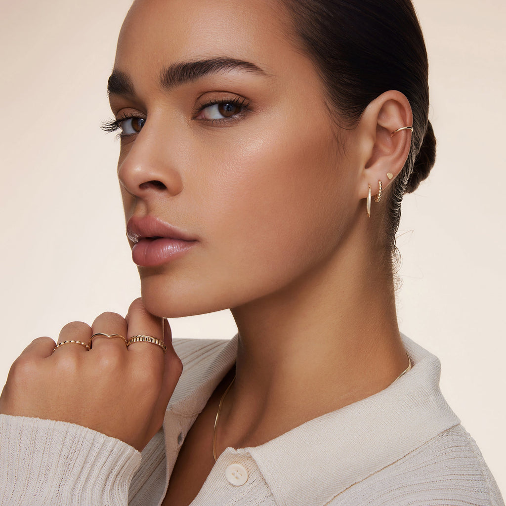 Essential Medium Oorringen (18 mm)