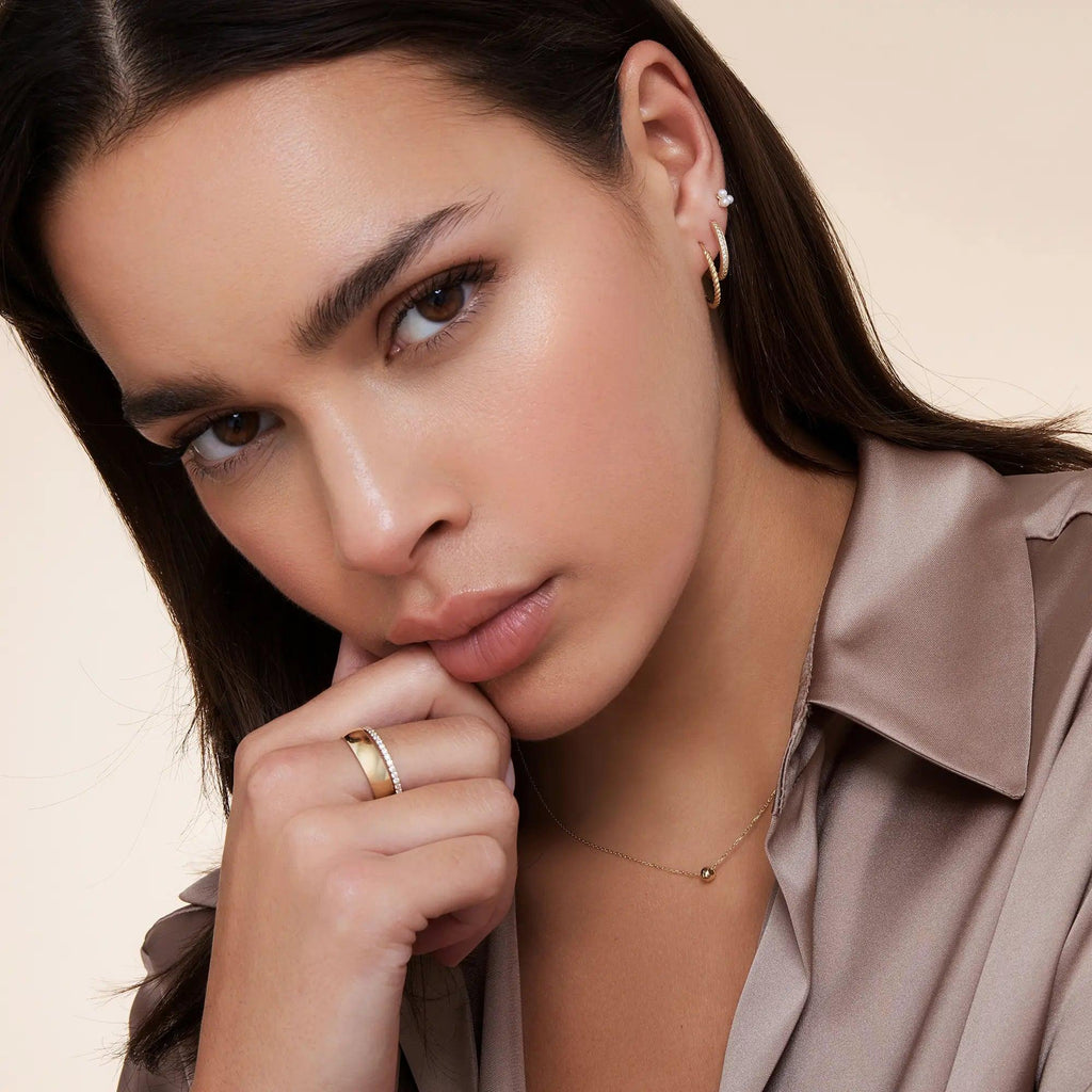 Essentiële Zirkonia Eternity-ring