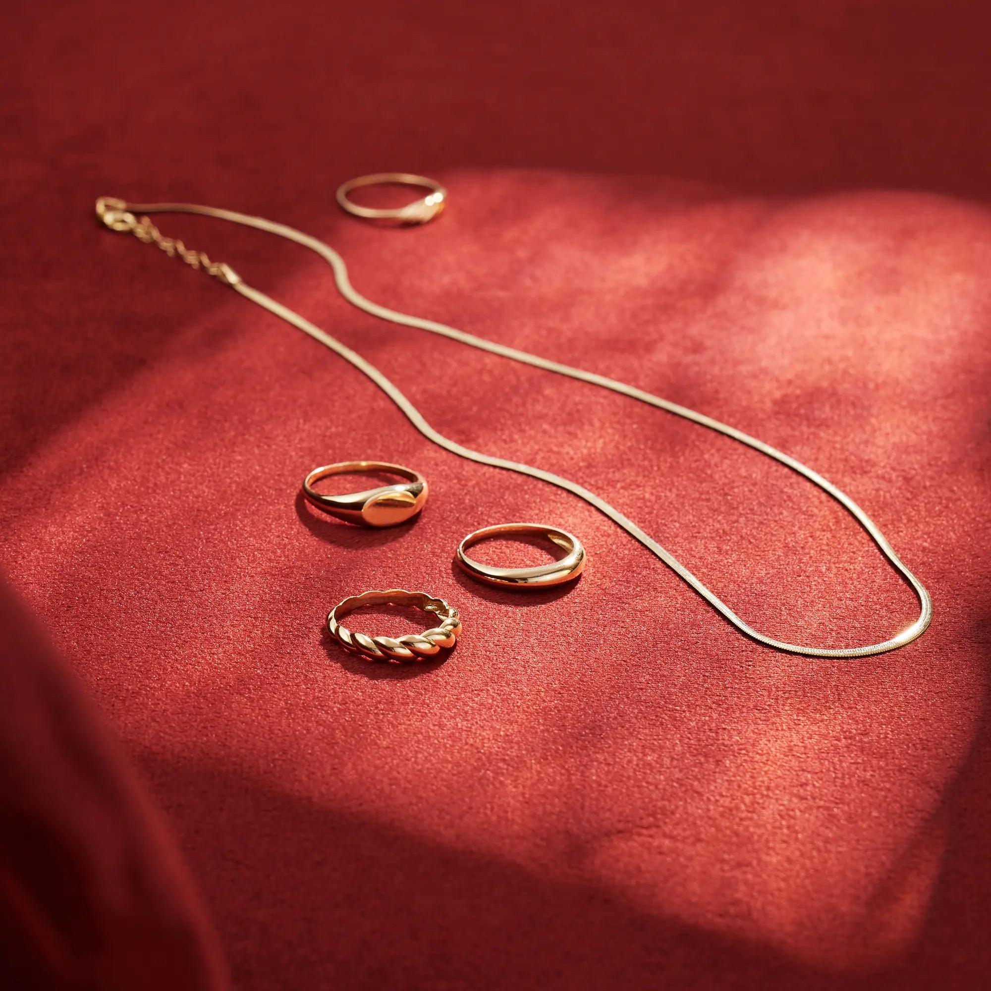 Herringbone Ketting Dames