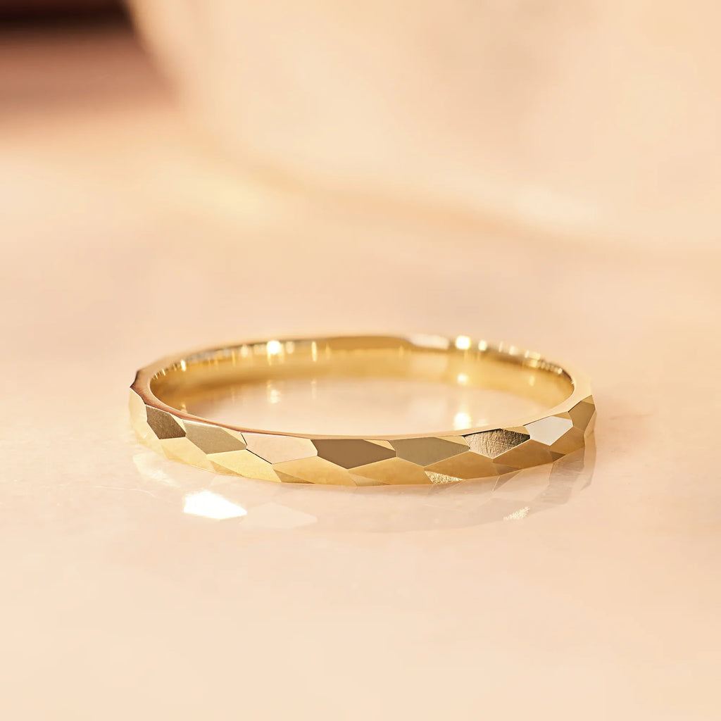 Gehamerde Stapelring