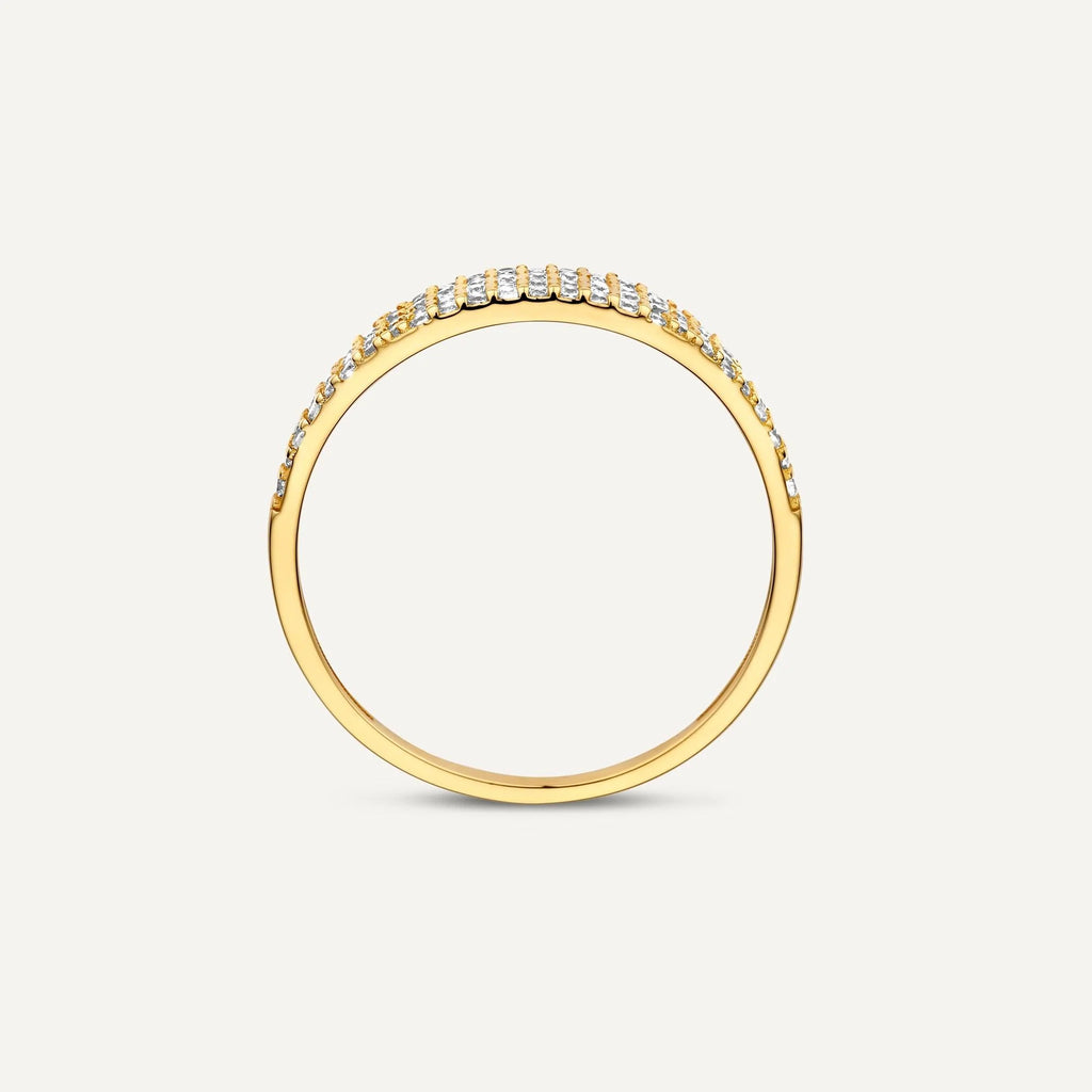 Pavé Zirkonia Gegelring