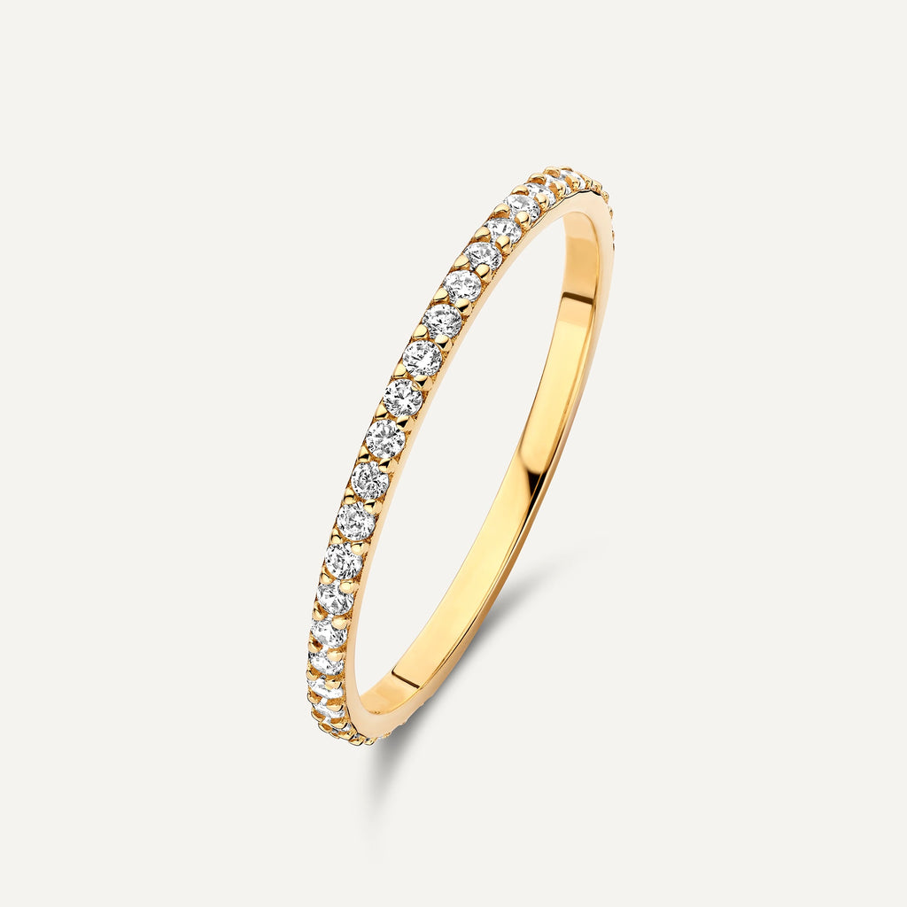 Essentiële Zirkonia Eternity-ring