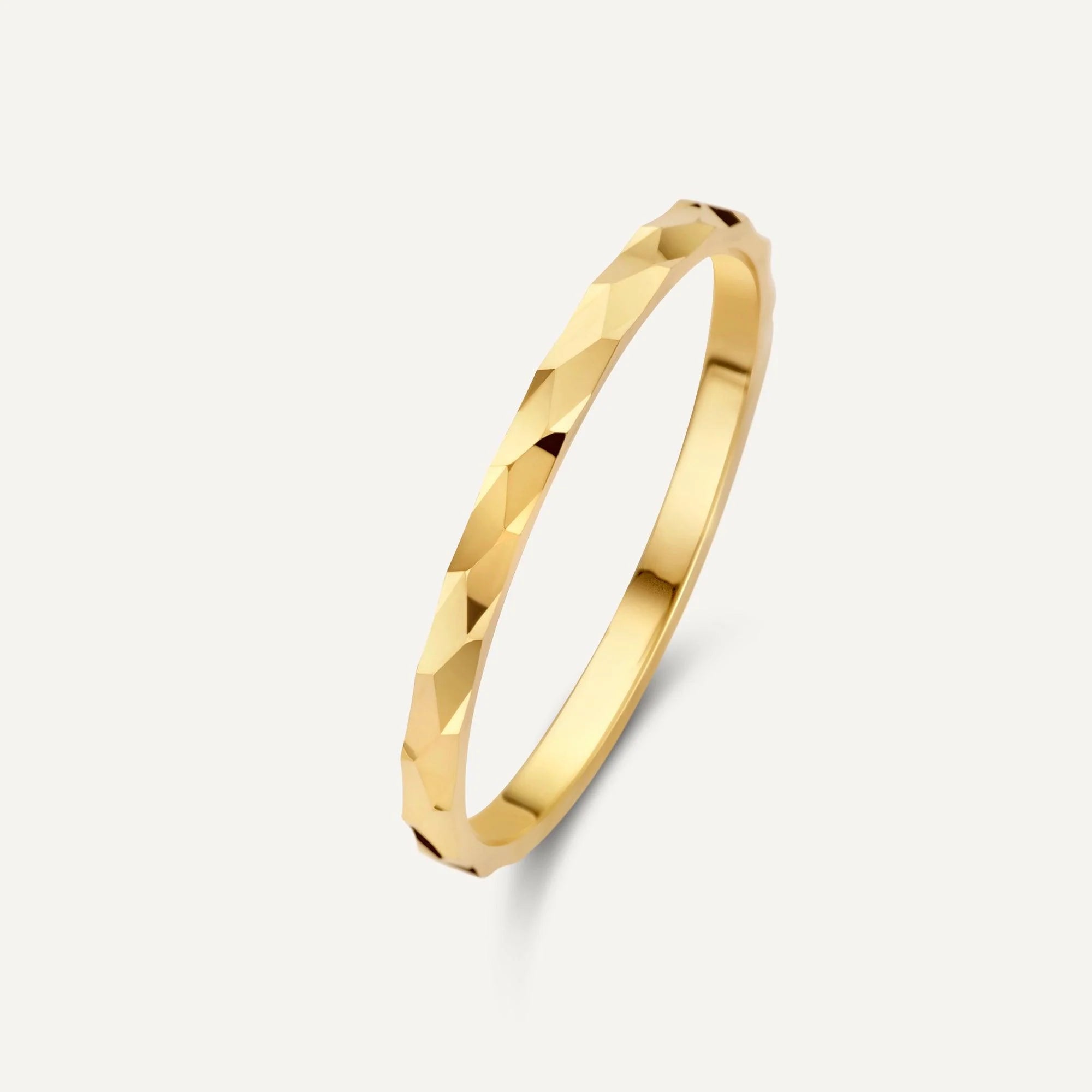 Gehamerde Stapelring