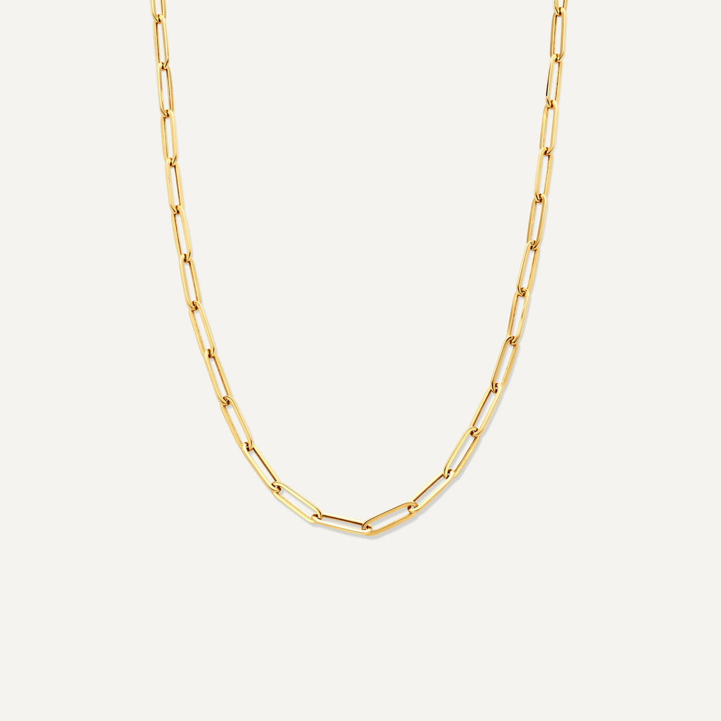Paperclip Schakelketting Dames