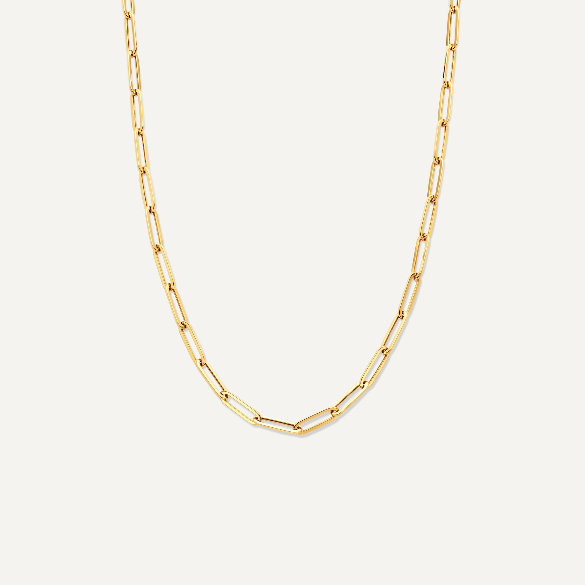 Paperclip Schakelketting Dames