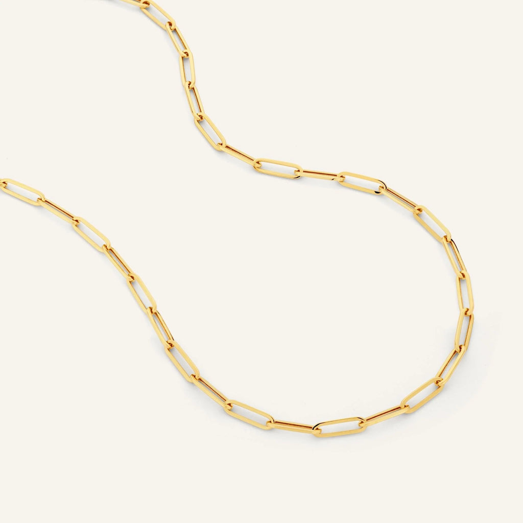 Paperclip Schakelketting Dames