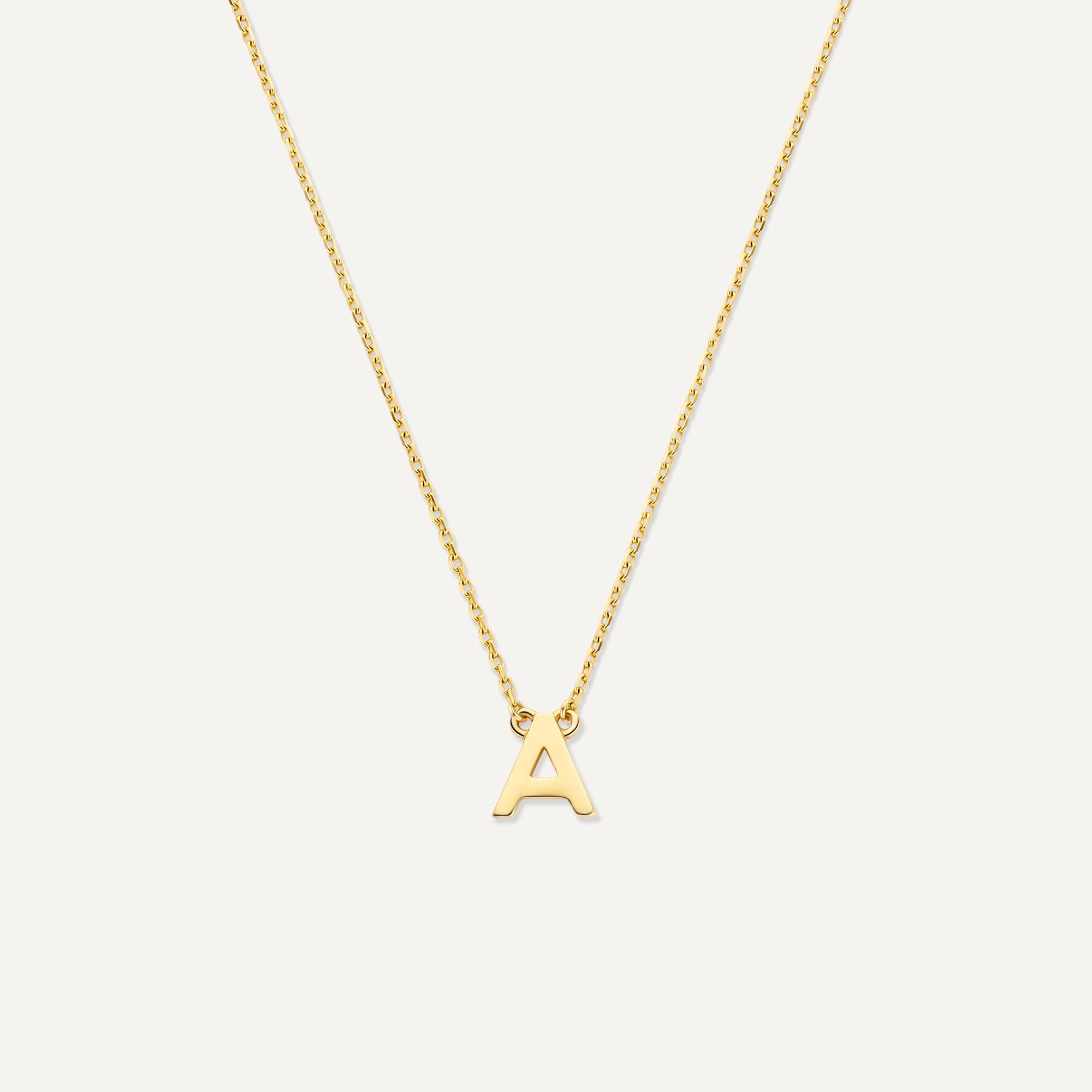 Initiaal Letter Ketting Dames