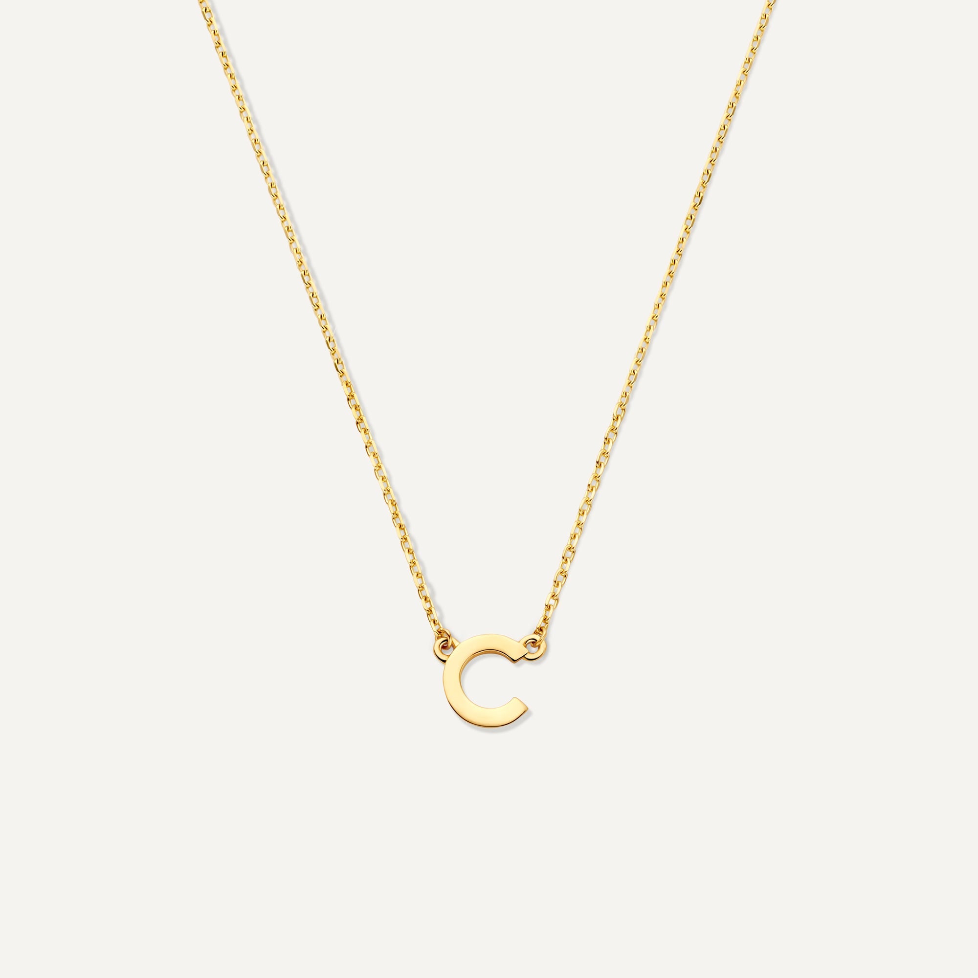 Initiaal Letter Ketting Dames