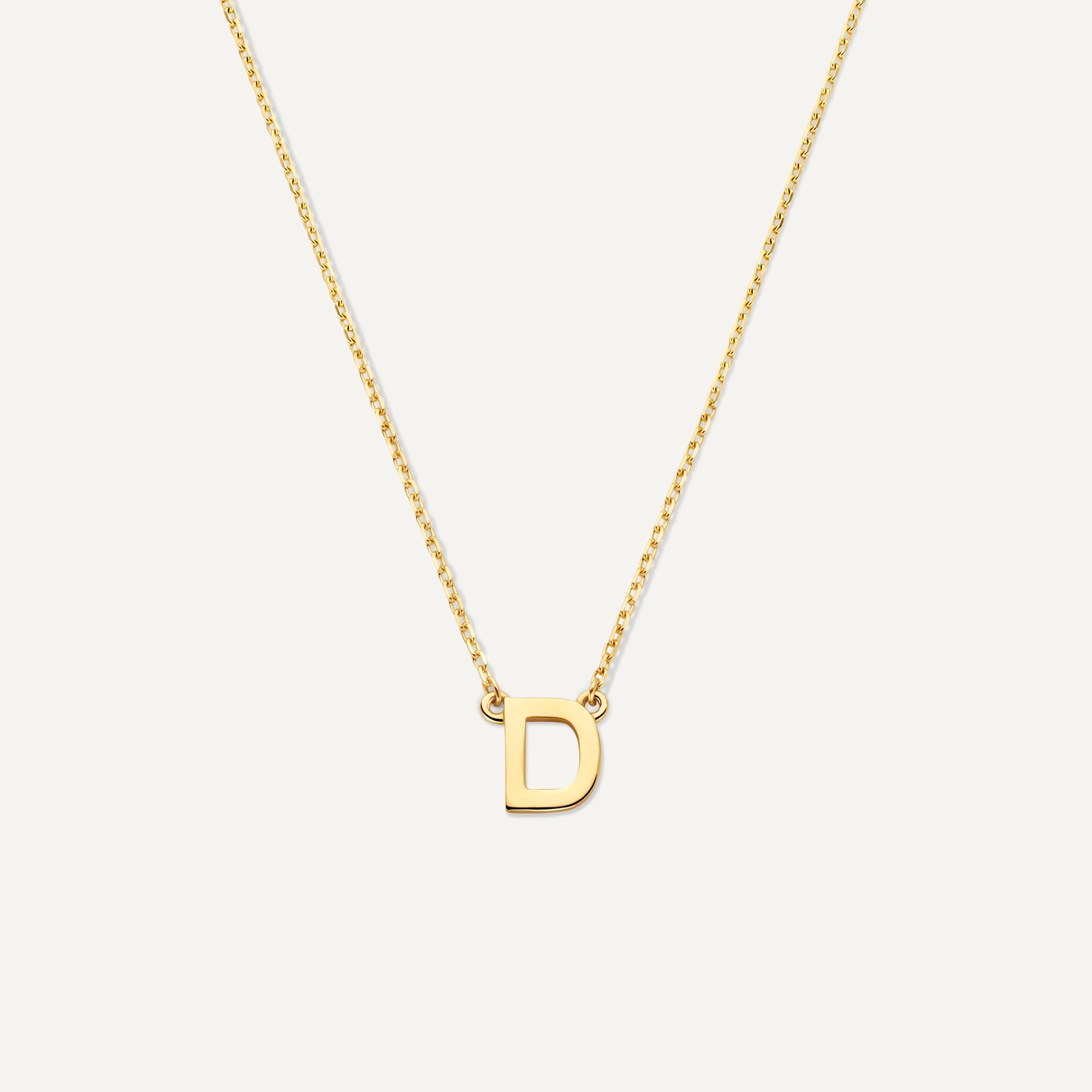 Initiaal Letter Ketting Dames