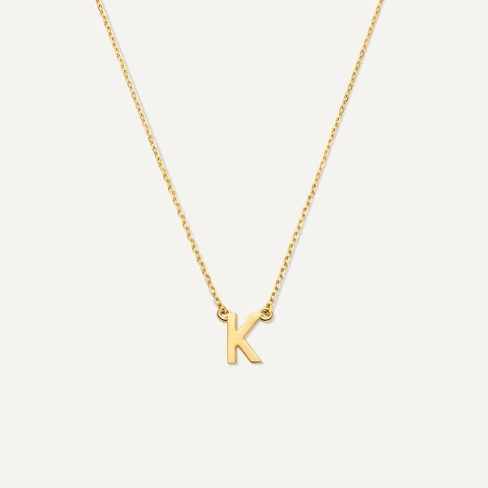 Initiaal Letter Ketting Dames