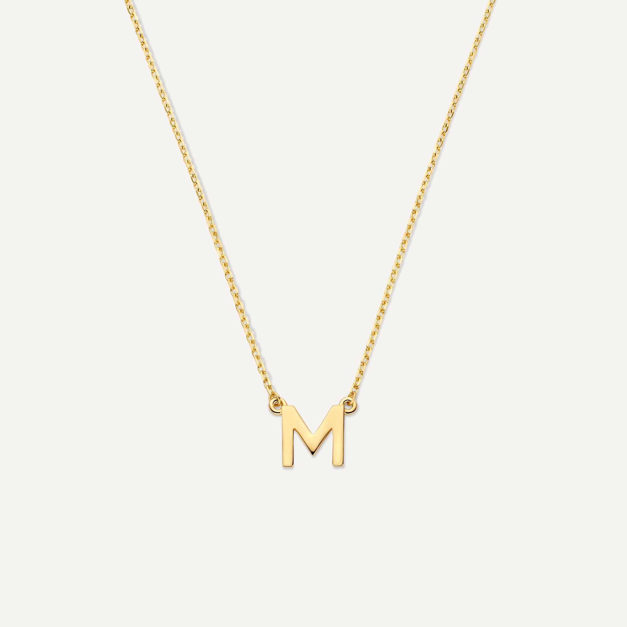 Initiaal Letter Ketting Dames