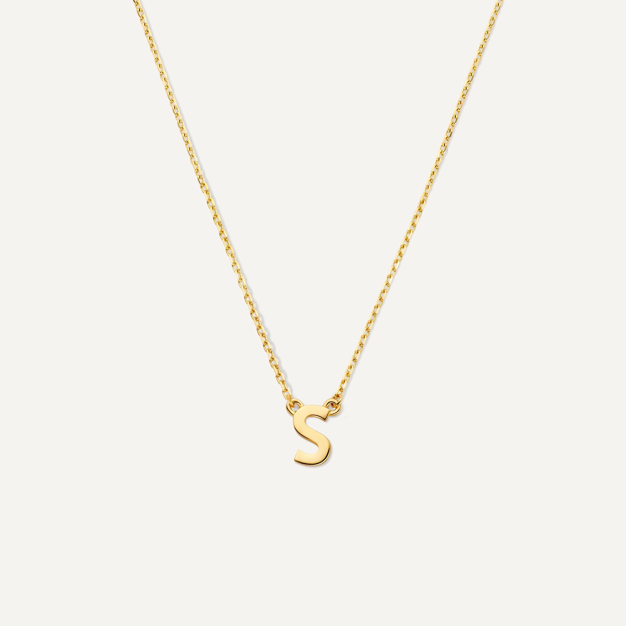Initiaal Letter Ketting Dames