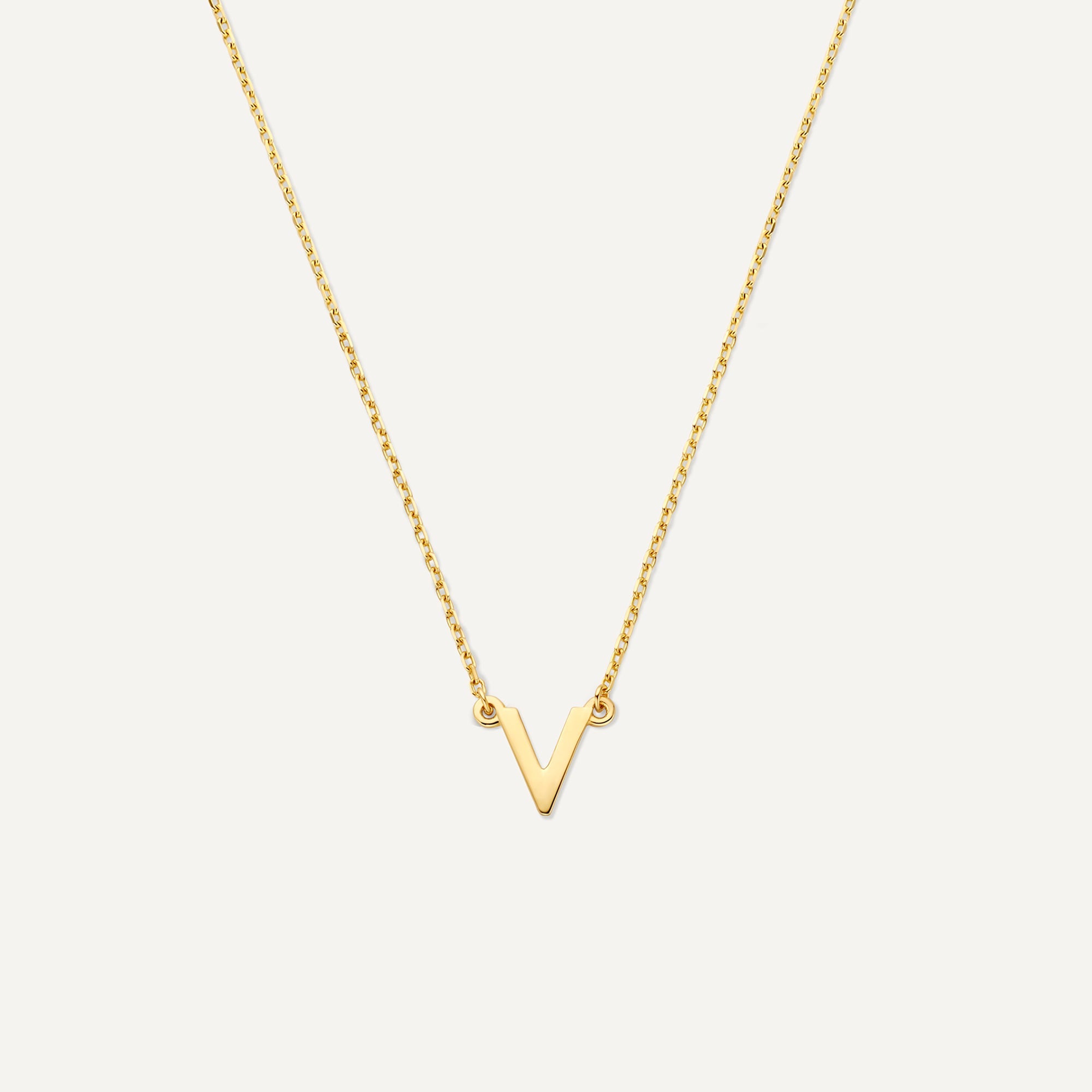 Initiaal Letter Ketting Dames