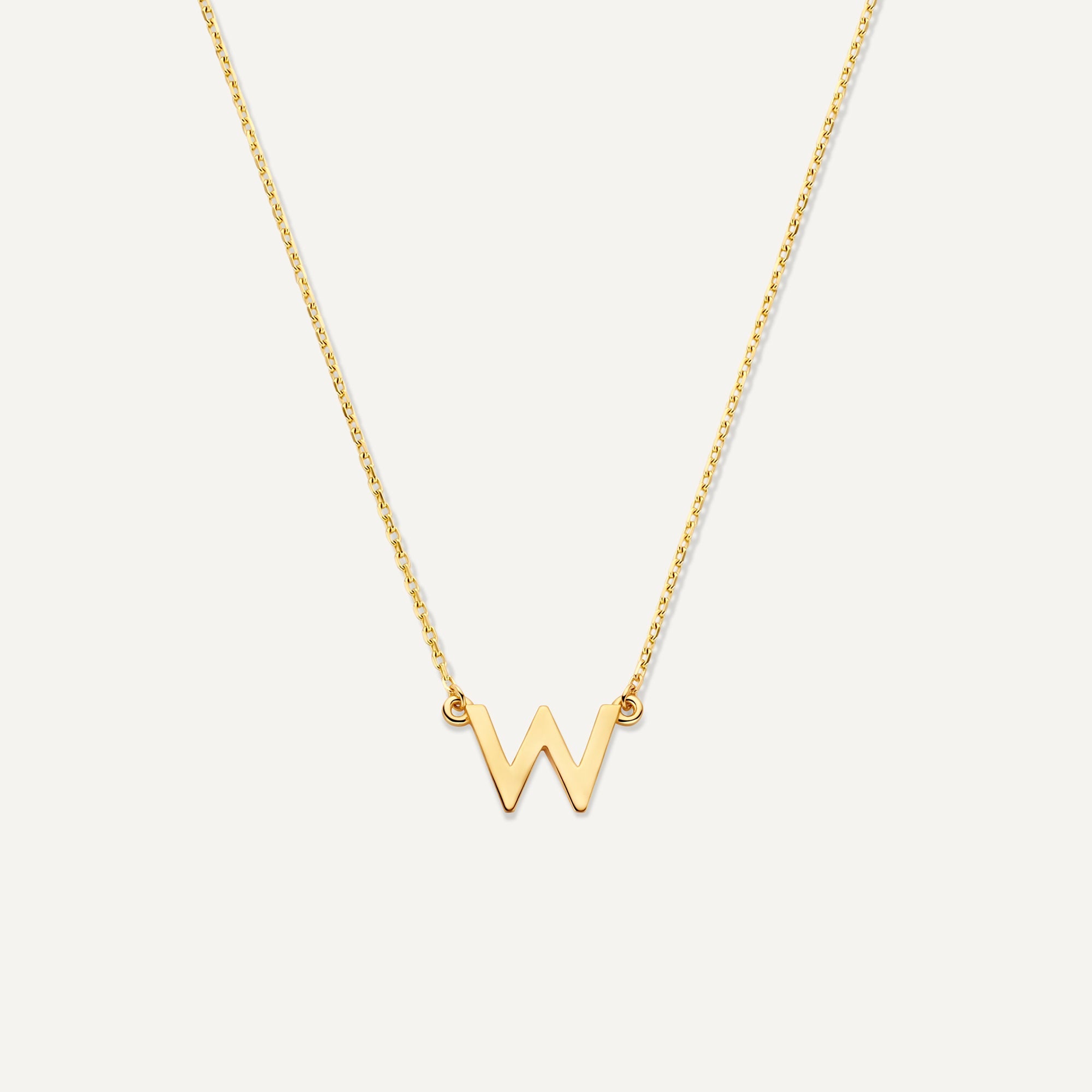 Initiaal Letter Ketting Dames