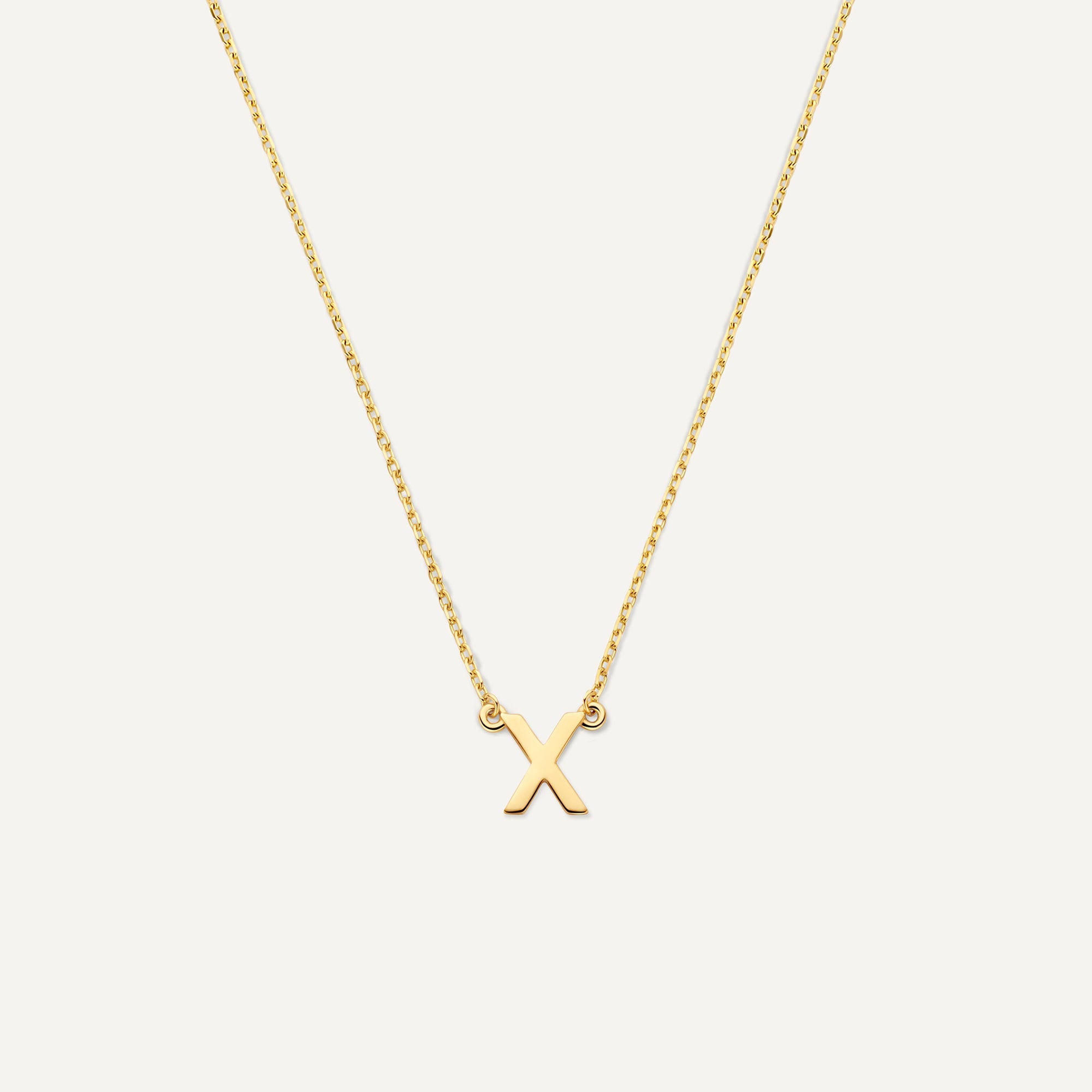 Initiaal Letter Ketting Dames