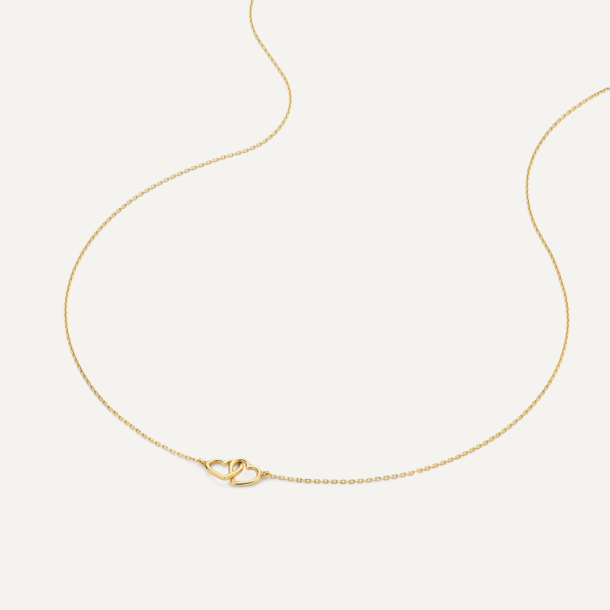 Hart Hanger Schakelketting Dames