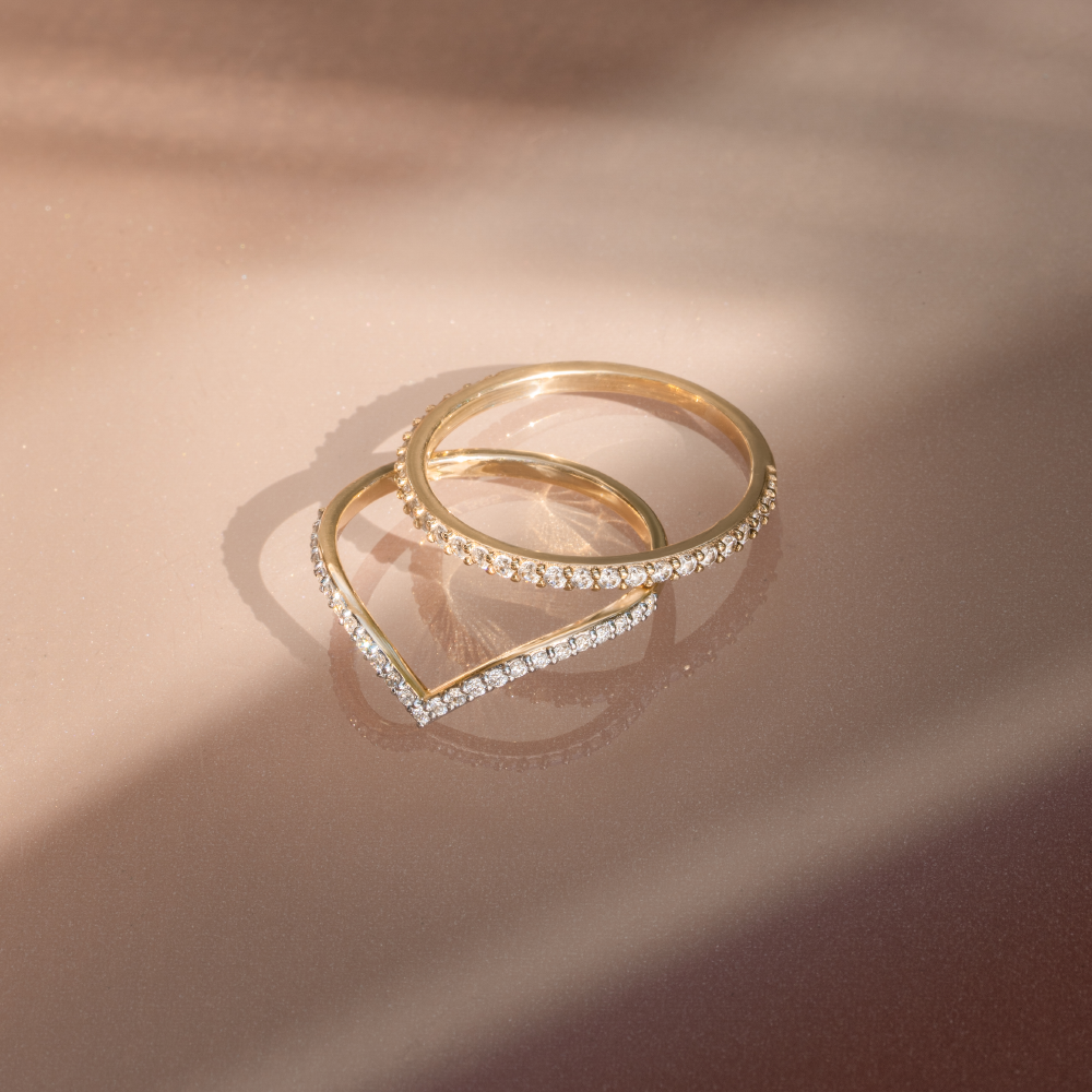Essentiële Zirkonia Eternity-ring