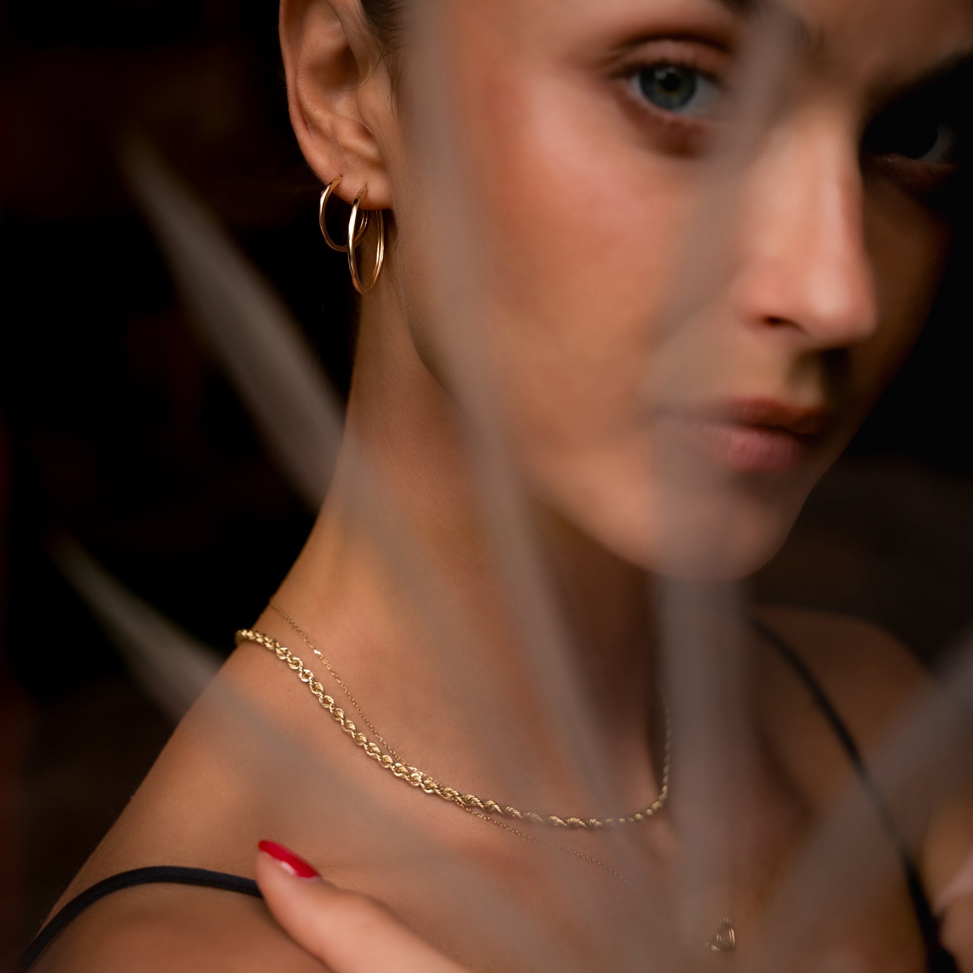 Essential Medium Oorringen (18 mm)